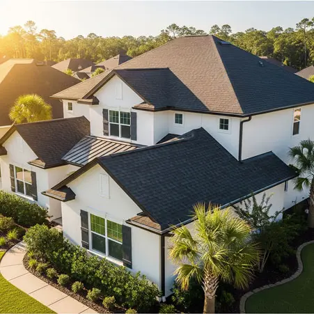Professionally Installed Architectural Shingle Roof On Home In Fort Walton Beach Pensacola FL Roofing