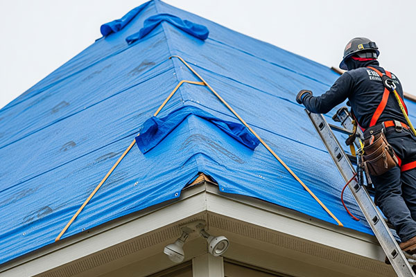 Secure Roof Tarping Pensacola in Pensacola, Florida by Hart Roofing LLC.